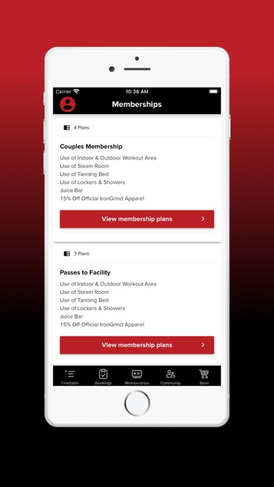 IronGrind True Fitness Screenshot