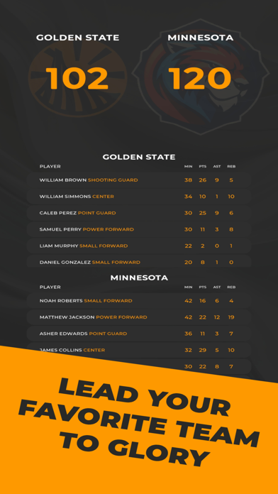 Ultimate GM Basketball Manager Screenshot
