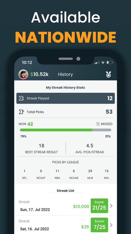Streak Contest screenshot-5