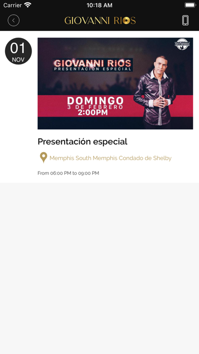Giovanni Rios Ministry Screenshot