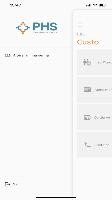 PHS - Samaritano Saúde Screenshot
