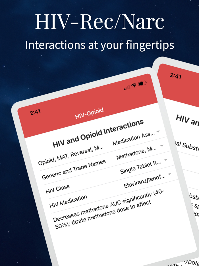 HIV-Recreational and Narcotics