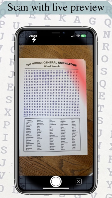 Word Search Scanner and Solver screenshot 2