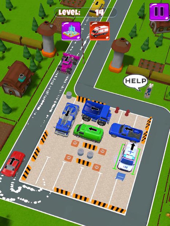 Ambulance Parking Jam Car Gameのおすすめ画像7