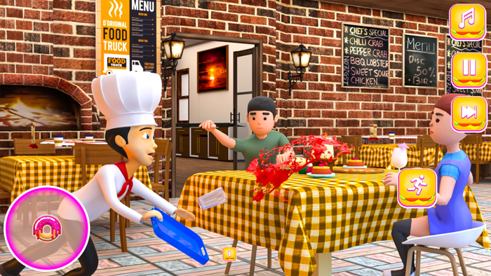 My Funny Chef Cooking Games 3D