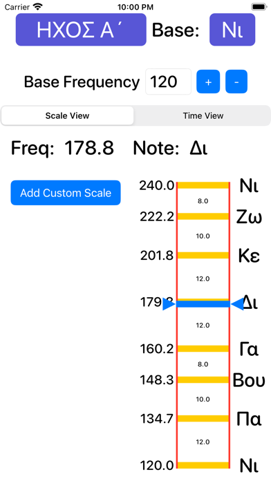 Byzantine Tuner Screenshot