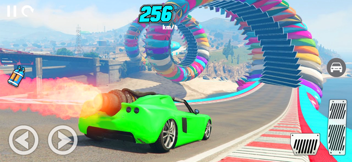 GT Mega Ramp  Auto Racing