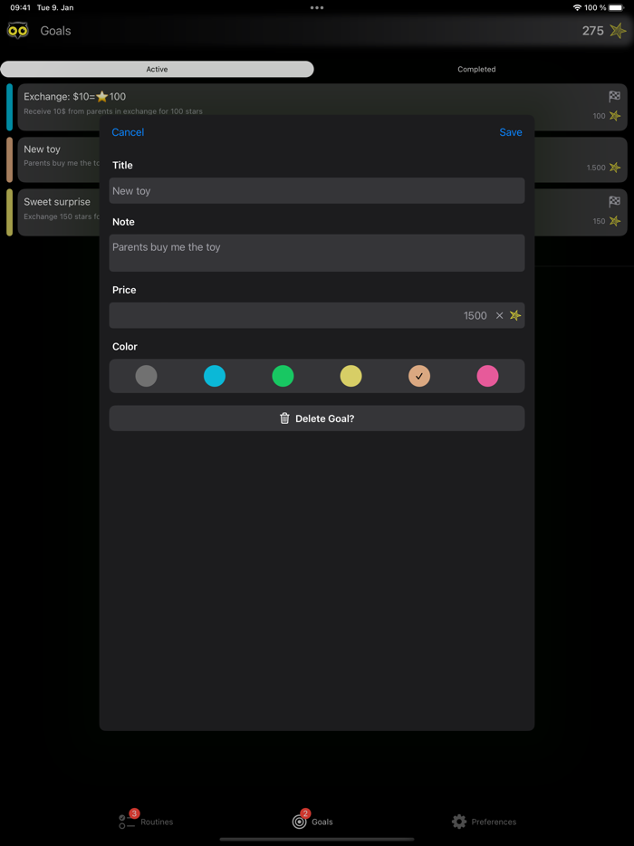 Owl Nest Kids daily routine