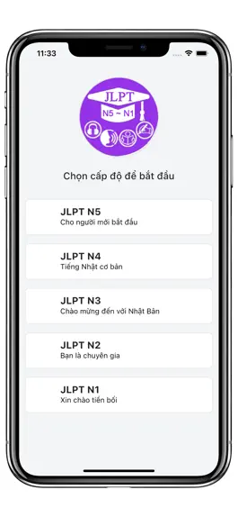 Game screenshot Luyện thi JLPT mod apk