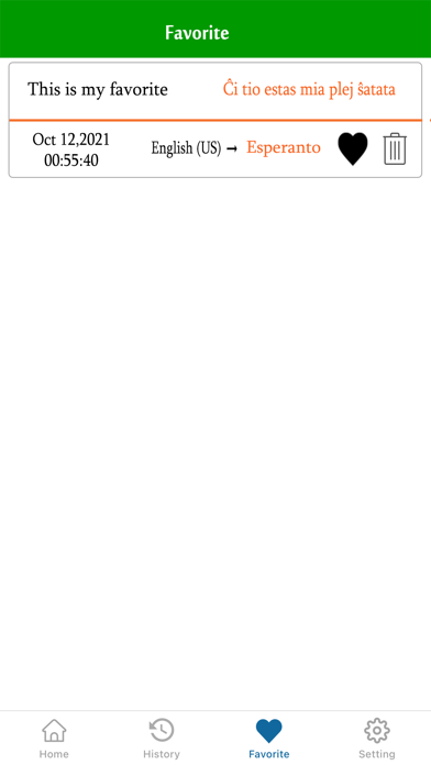 English To Esperanto Trans Screenshot