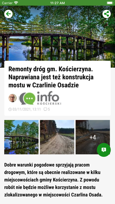 Koscierski.info Screenshot
