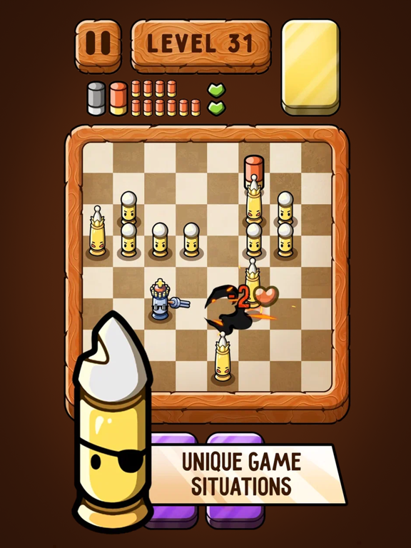 Screenshot #5 pour Bullet Chess: Board Shootout