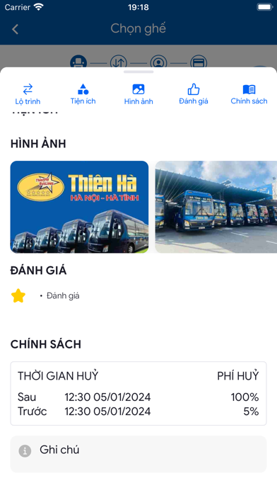 Thiên Hà Limousine Screenshot