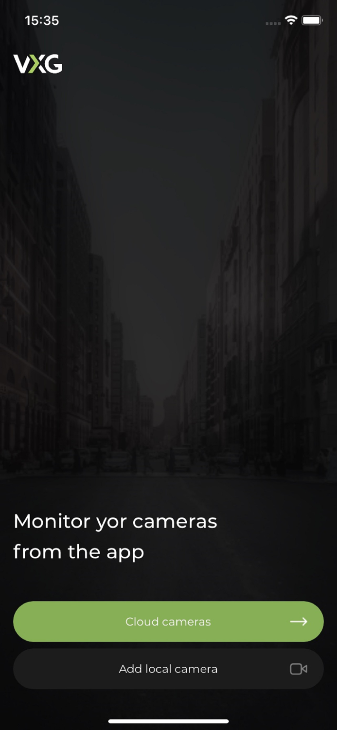 VXG IP Camera Viewer App