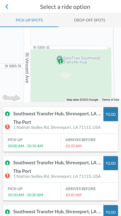 SporTran OnDemand Screenshot