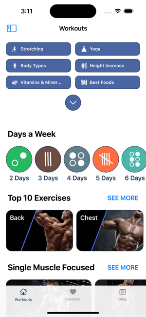 ‎Olympia - Your Fitness Trainer Screenshot