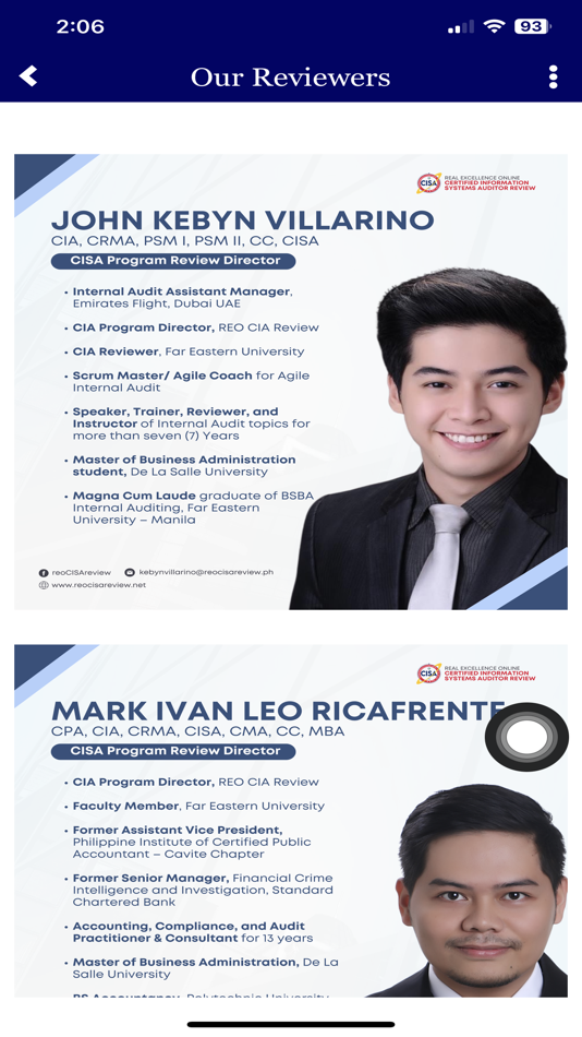 #4. REO CISA Reviewer (iOS) 来自: Rex Banggawan