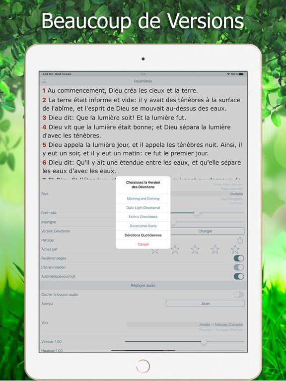 Screenshot #5 pour Dévotions Quotidiennes + Bible