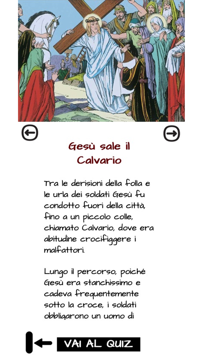 Quiz sulla vita di Ges