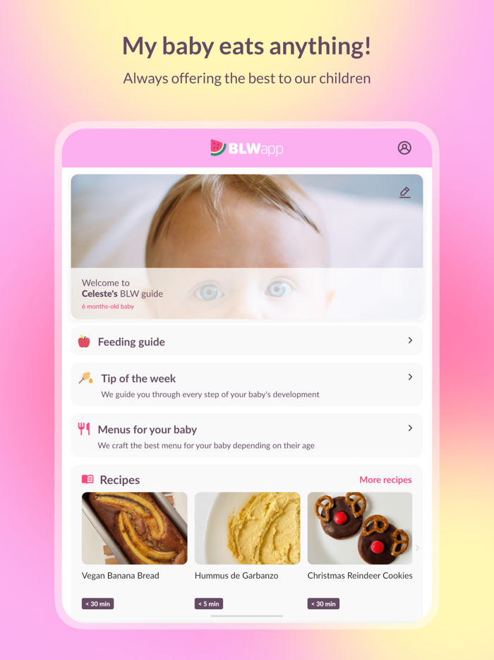 BLW App Baby Led Weaning