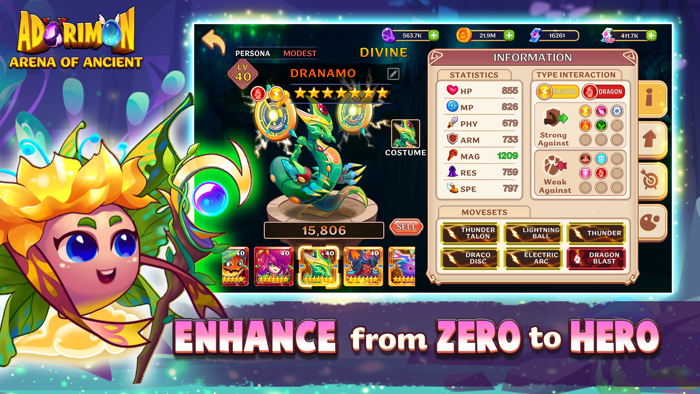 Adorimon Arena of Ancient