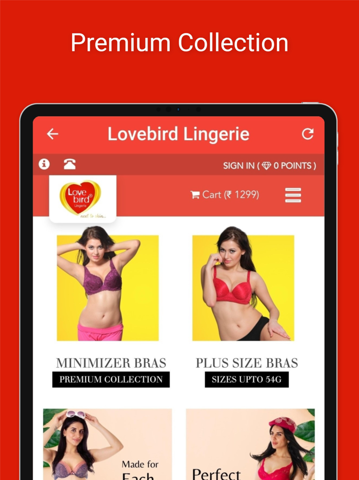 Lovebird Lingerie - Buy Online