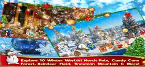 Hidden Object Christmas Magic screenshot #1 for iPhone