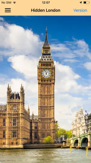 Capture d'écran de London - The Hidden Sights sur iPhone 7