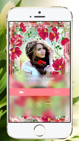 Game screenshot Romantic Flower Photo Frames hack