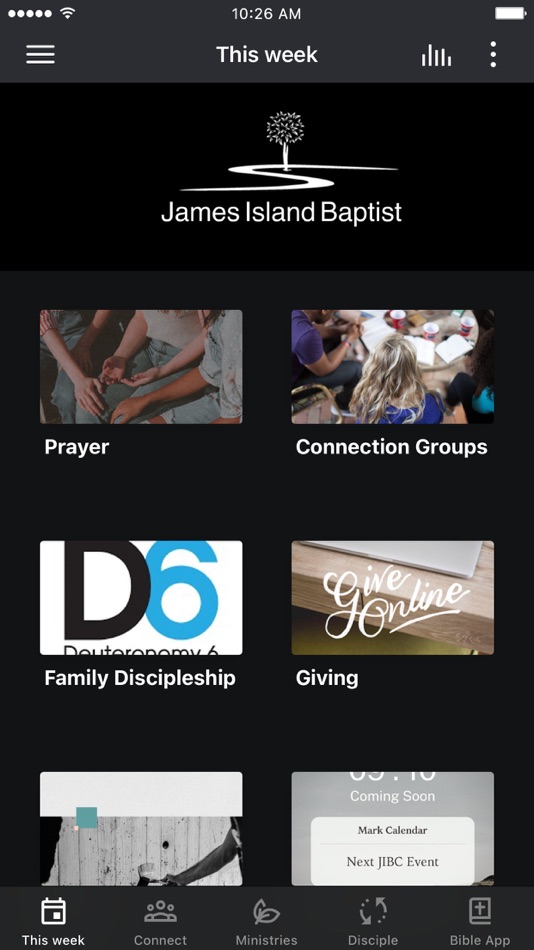 #1. James Island Baptist , SC (iOS) Podle: James Island Baptist Church