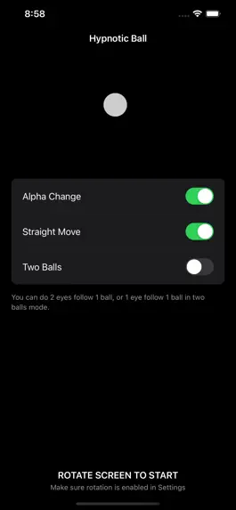 Game screenshot Hypnotic Ball - Help you sleep apk