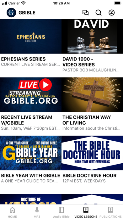 GBIBLE Screenshot