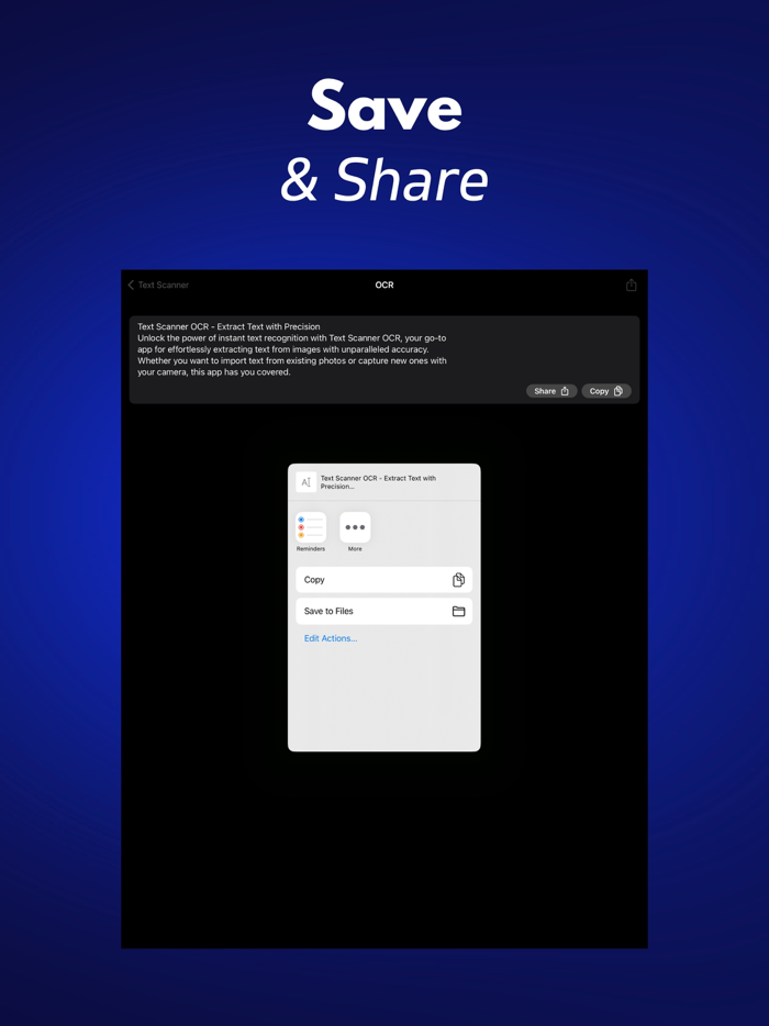 Text Scanner OCR Scan Image