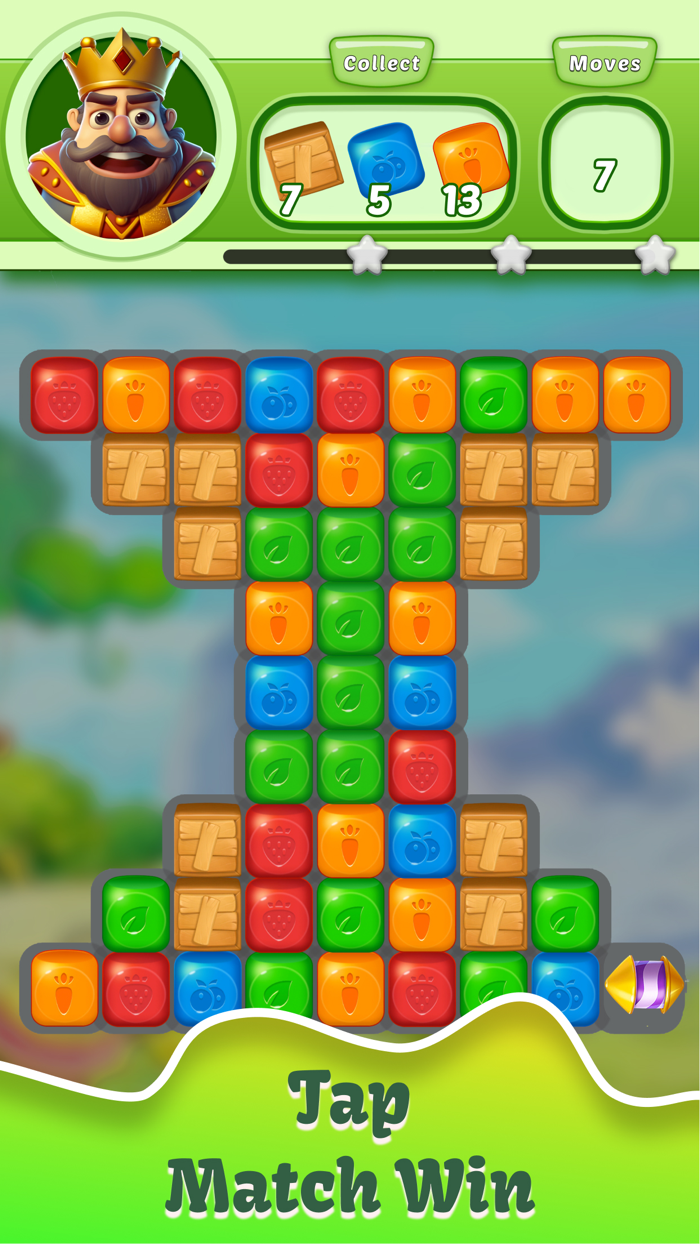 King Quests - Match and Tap