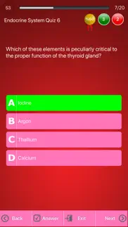 endocrine system trivia iphone screenshot 3