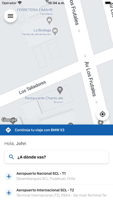 TAXI AEROPUERTO SANTIAGO - SCL Screenshot