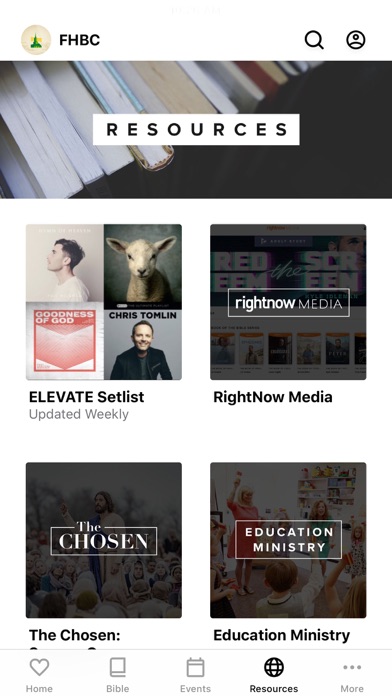 Forest Hills Baptist Church Screenshot