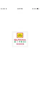 Guyana E Taxi Rider screenshot #1 for iPhone