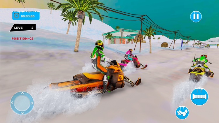Grand Ski Snowboard Sled Game screenshot-3
