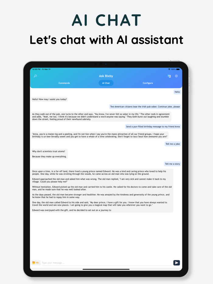 App for Bixby for Family Hub