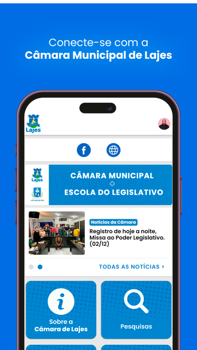 Câmara Conectada - Lajes RN Screenshot