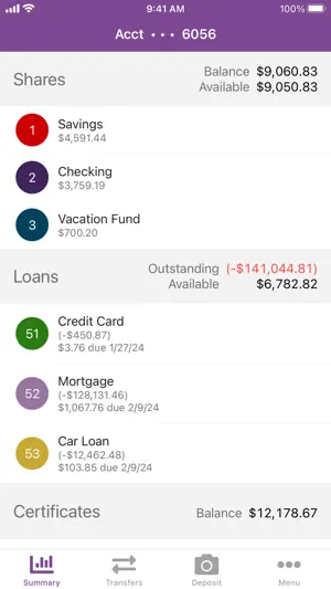 NYU Federal Credit Union screenshot 2