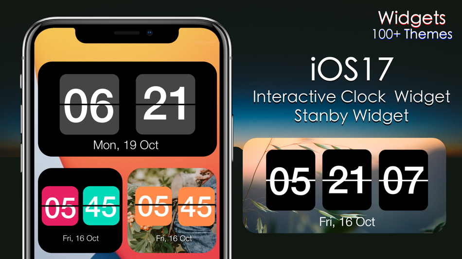Flip Clock - Digital Clock - 2.43 - (iOS)