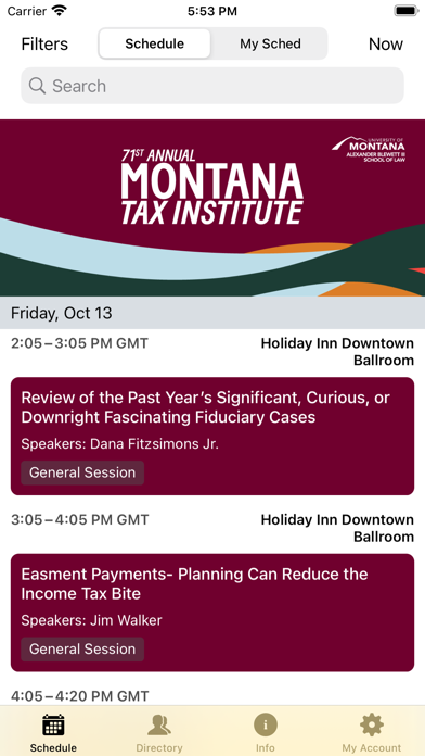 71st MT Tax Screenshot