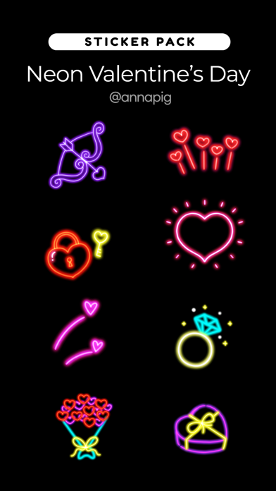 Screenshot #1 pour Neon Valentines Day