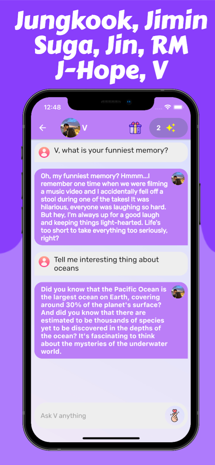 Blink and ARMY Chat with Idols