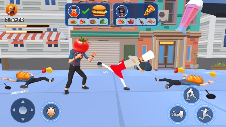 Kung Fu Warrior: Veggie Fight screenshot-3