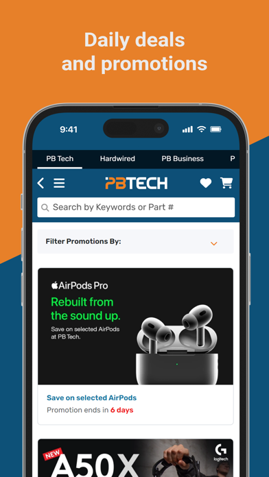 PB Tech Screenshot