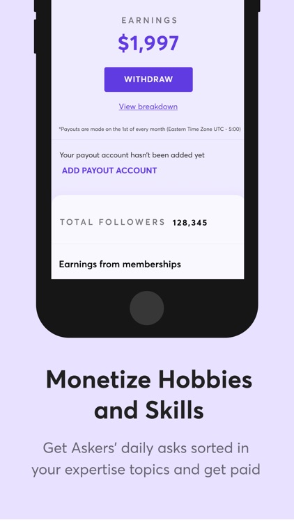 Sorted: Meet, Ask, Earn & Grow screenshot-3
