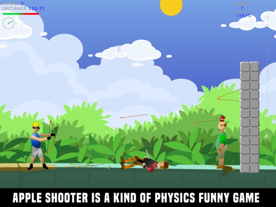 Apple Shooter Gunblood Arrow iPad screenshot